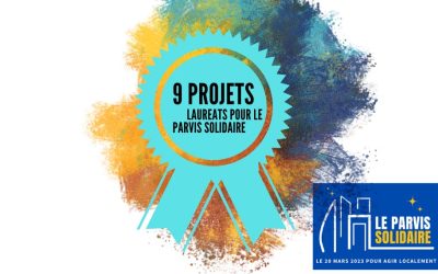 9 associations lauréates pour le Parvis