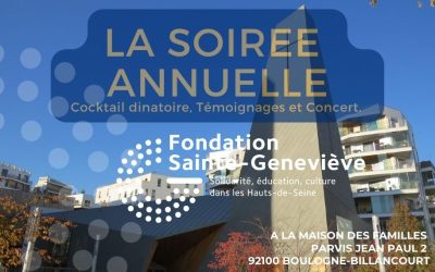 SOIREE DES DONATEURS LE 7 DECEMBRE